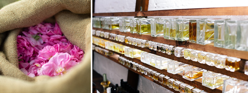 Kullerstensgator i St. Paul de Vence, Provence.