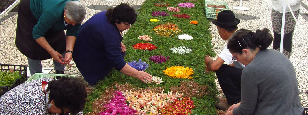 Blomsterfestivalen p� Madeira, Portugal
