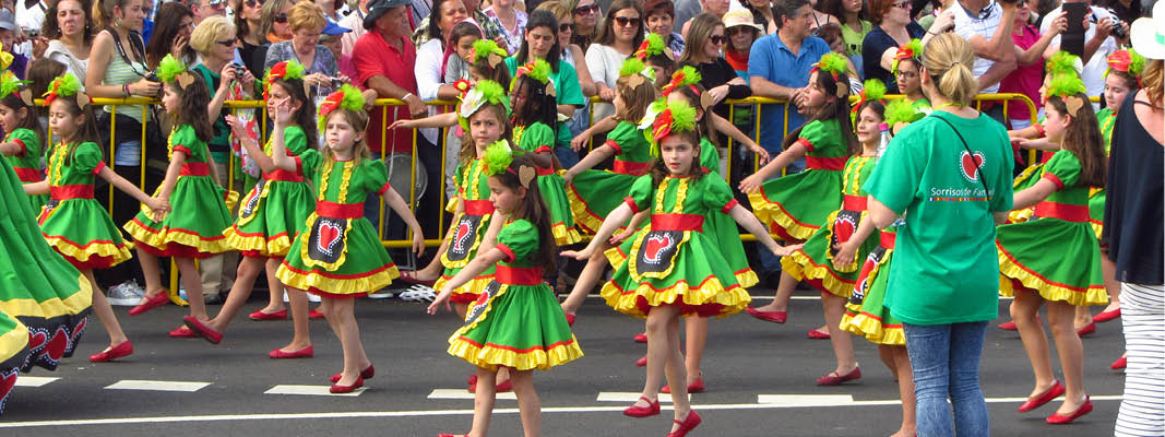 Blomsterfestivalen p� Madeira, Portugal