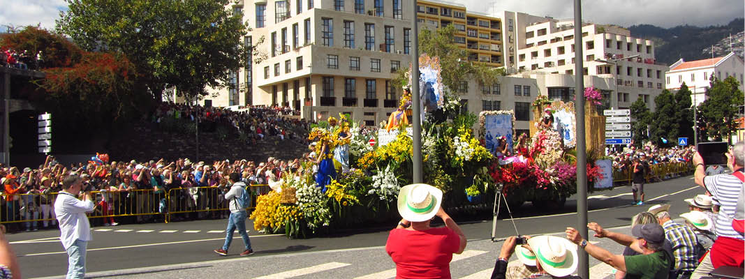 Blomsterfestivalen p� Madeira, Portugal
