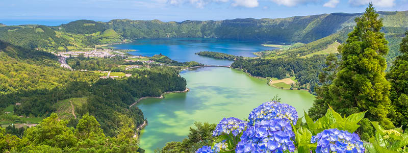 Se tvillinges�erne, Sete Cidades