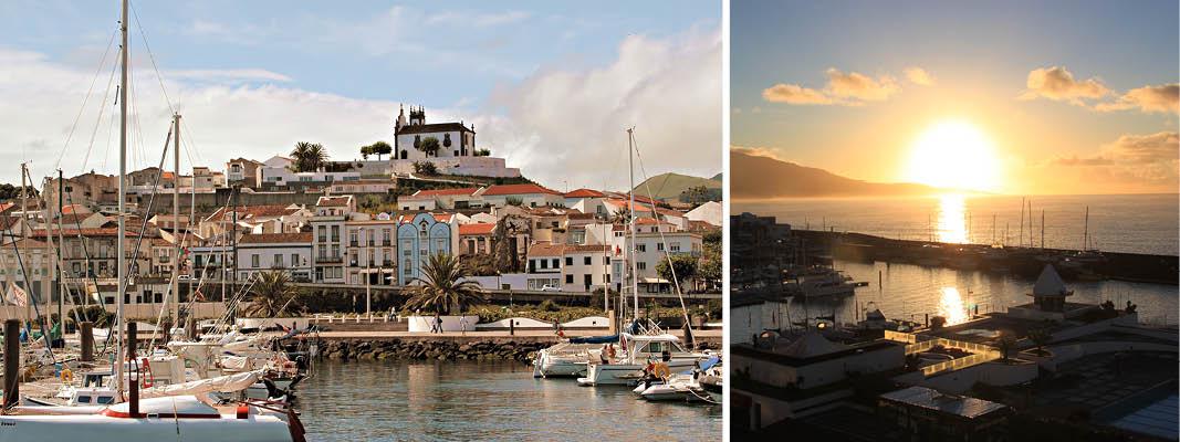 Ponta Delgaga er hovedbyen p� Azorerne